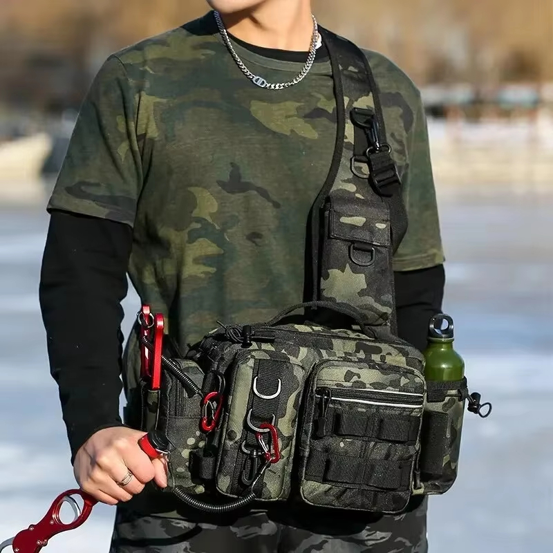 Fishing Equipment Bag - Outdoor Tactical Camping Climbing Waist Sling