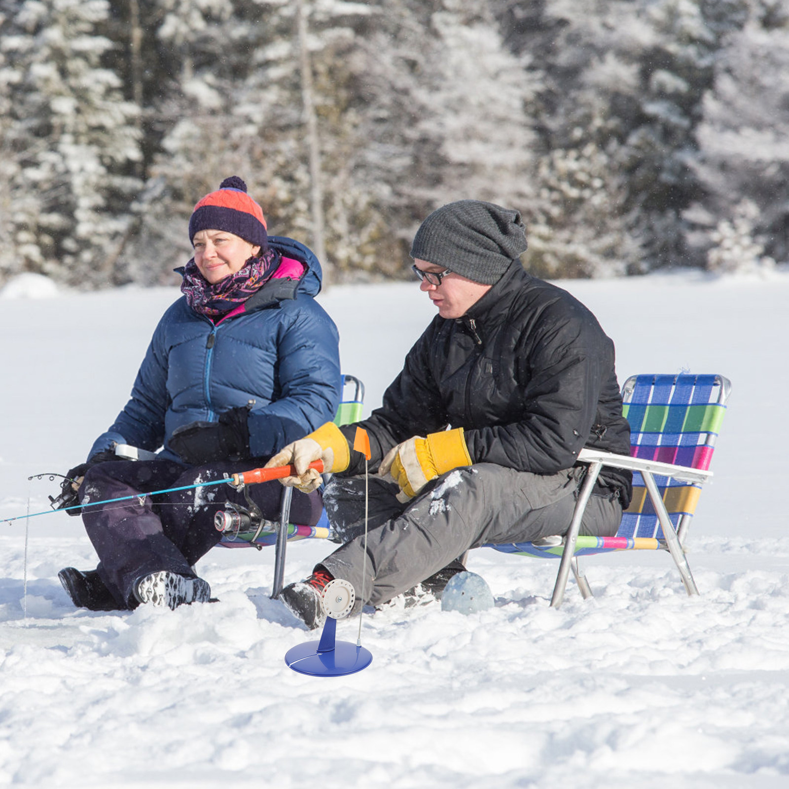 Ice Fishing Flag Premium Mater - Ice Fishing Tip Up recension och pris