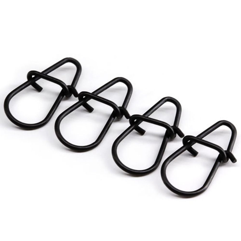 100Pcs/lot Matte black Snap Fi - Fishing Equipment Cheap recension och pris