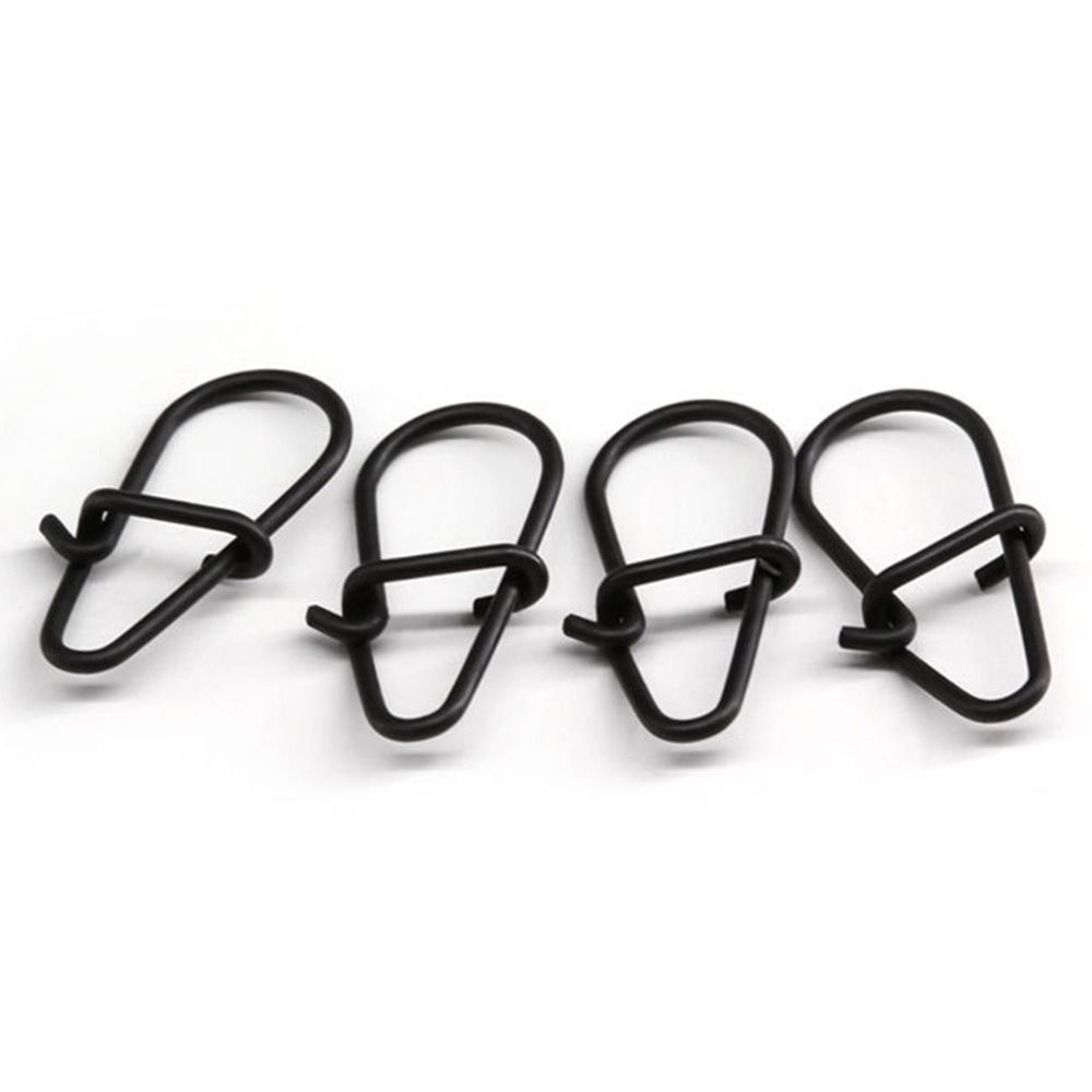 100Pcs/lot Matte black Snap Fi - Fishing Equipment Cheap recension och pris