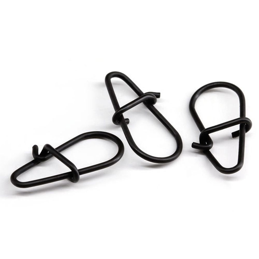 100Pcs/lot Matte black Snap Fi - Fishing Equipment Cheap recension och pris
