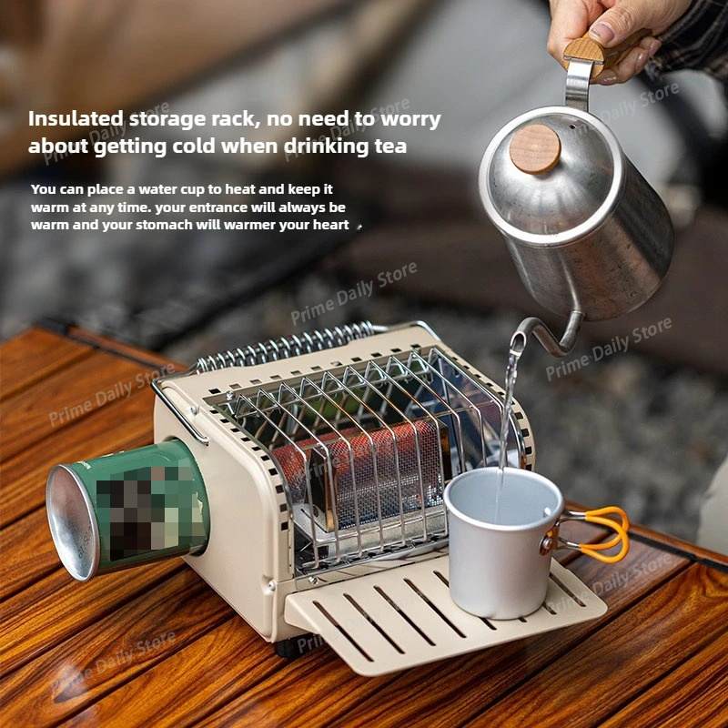 Portable Mini Gas Heater Stove - Fishing Equipment Essentials recension och pris